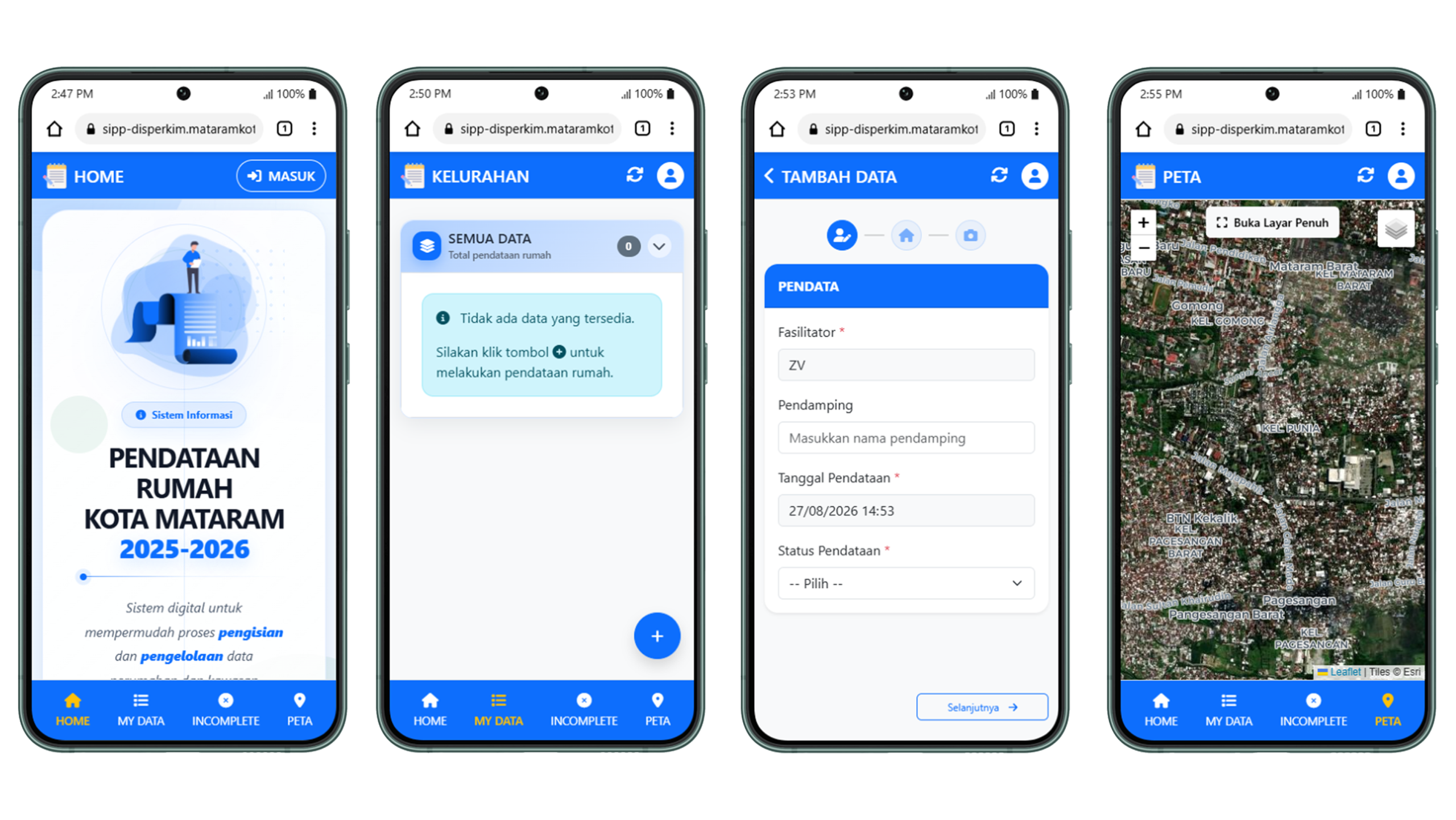 Pendataan Rumah Mobile Preview